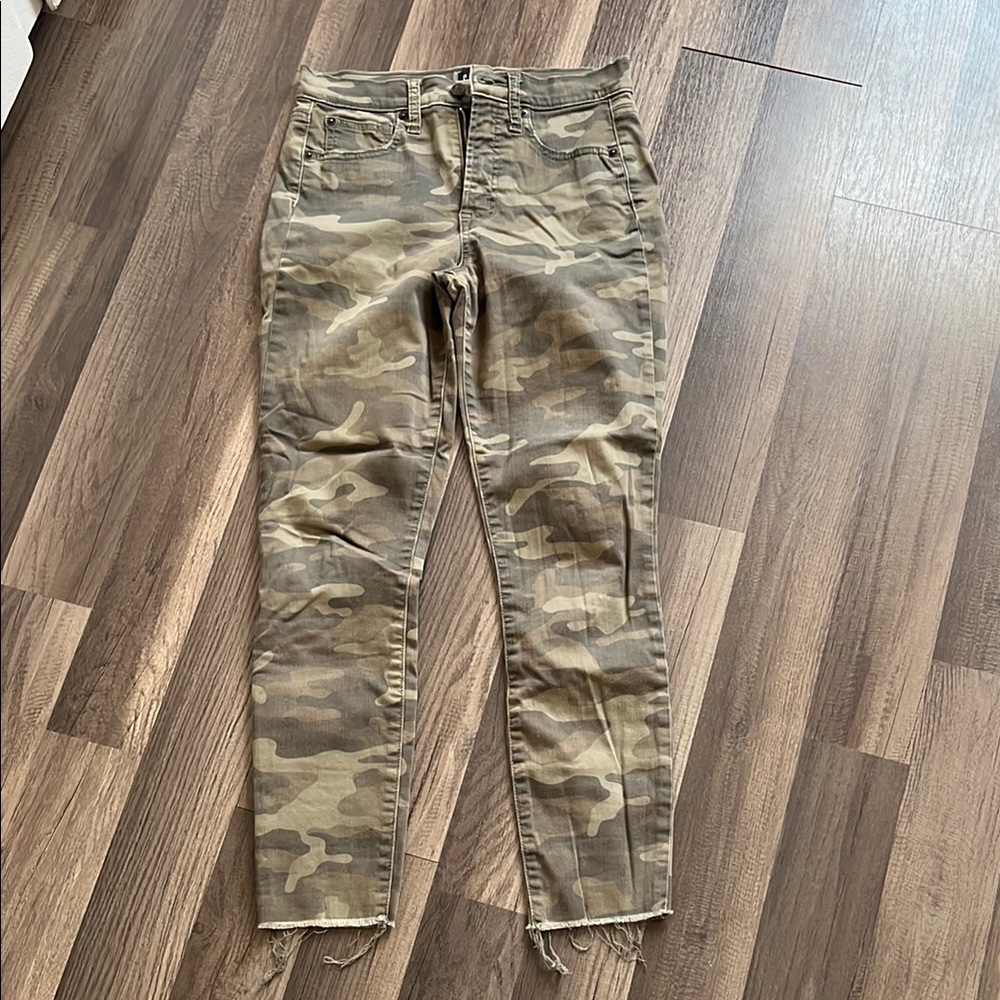 GAP Camouflage Denim Pants